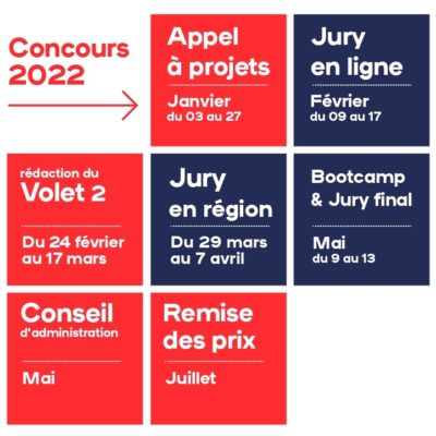 Calendrier Concours 2022